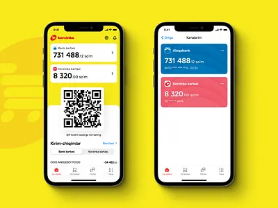Korzinka - redesign of an mobile app for supermarket branding design illustration logo mobile ui ui ux uzbekistan web webdesign