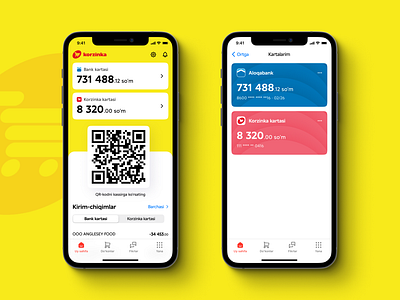 Korzinka - redesign of an mobile app for supermarket branding design illustration logo mobile ui ui ux uzbekistan web webdesign