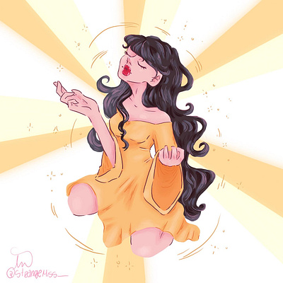 Sunlight artist character design design digital digital artist digital design illustration