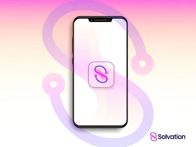 Solvation logo best logo branding graphic design identity logo logo design logo project minimal minimalist logo modern logo s logo design simple