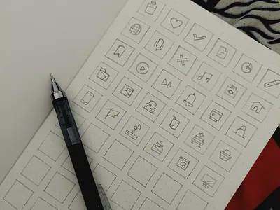 icons branding dribbble icons illustration logo minimal simple sketching ui uidesign