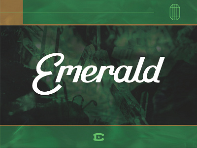 Emerald - Unused Concept custom typography hand lettering lettering script script logomarks script logos vectors wordmark logos wordmarks
