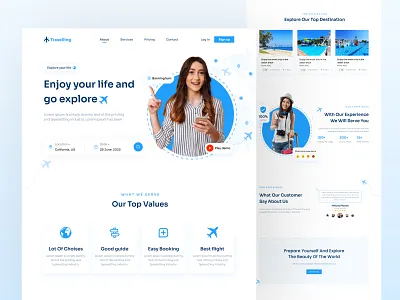 Travel website landing page design hotel hotel booking landing page mobile outside sajib tour tour package tour website tourist travel home page travel landing page travel website travelling ui ui design ux ux design web