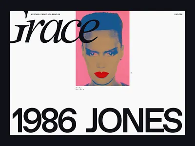 exploration 01 design layout typogaphy ui ux web website