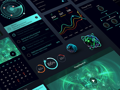 Sci-Fi Sketch • Available on Creative Market product sci fi science fiction ui ui design ux vector web design