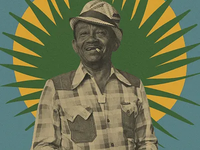 jackson do pandeiro collage brazilian collage colors design forró icon music texture