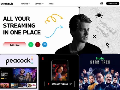 Streaming Site UI app design deisgn design ui ui design ux web design