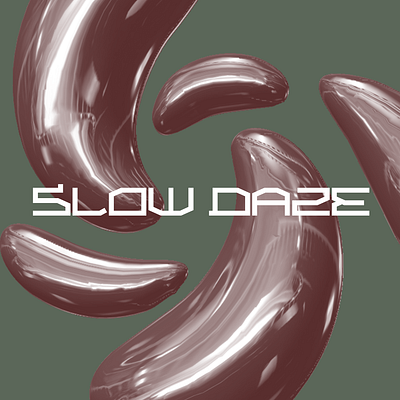 Slow Daze graphic design illustration vector