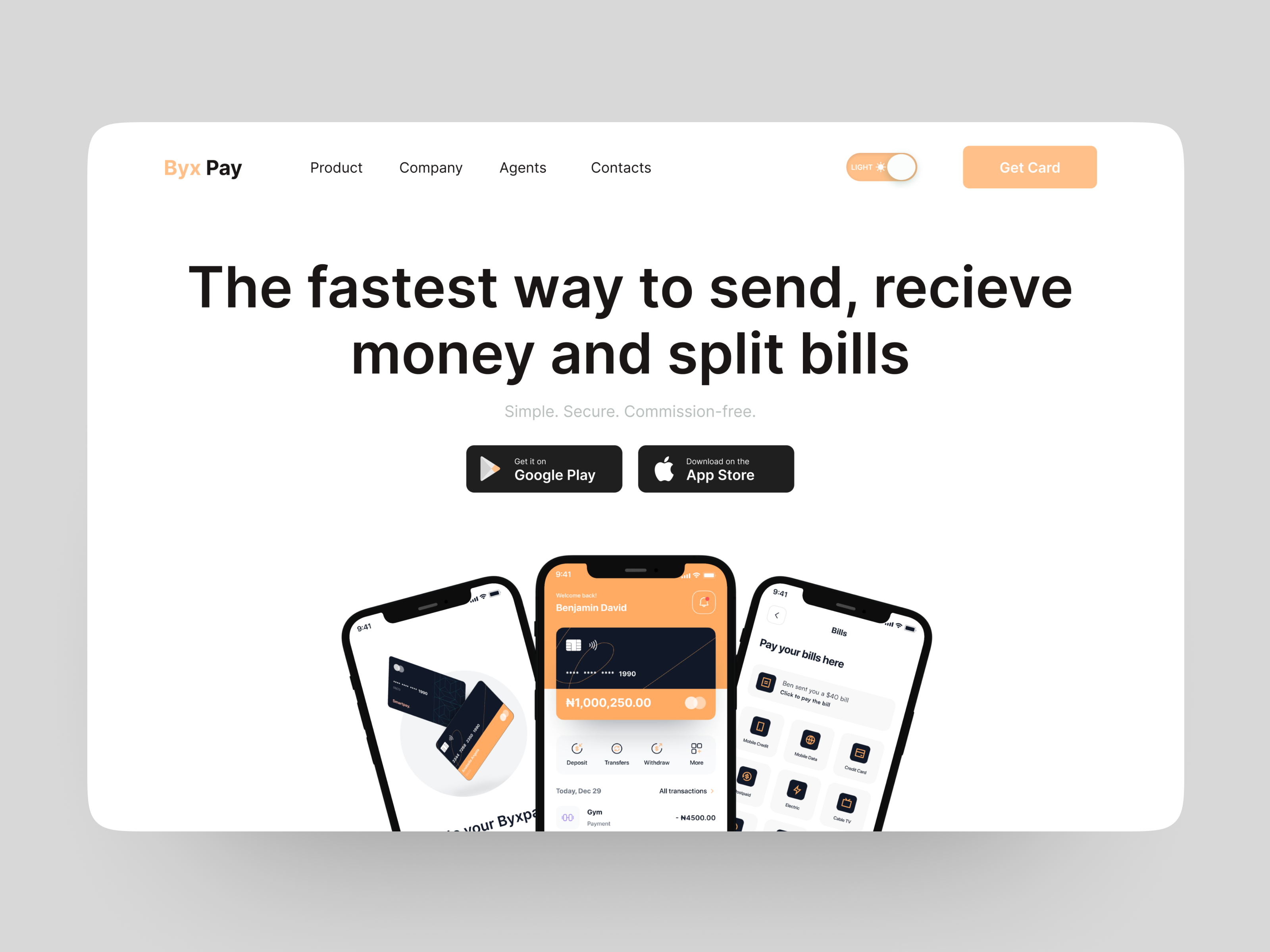Example of Website Design