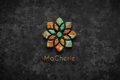 Macherie logo Design 3d logo logo logodesign