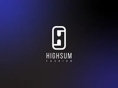 HSF letter fashion and clothing logo branding branding design clothing dressup fashion lifestyle logo logo design modern logo t shirt urban