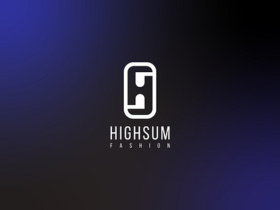 HSF letter fashion and clothing logo branding branding design clothing dressup fashion lifestyle logo logo design modern logo t shirt urban
