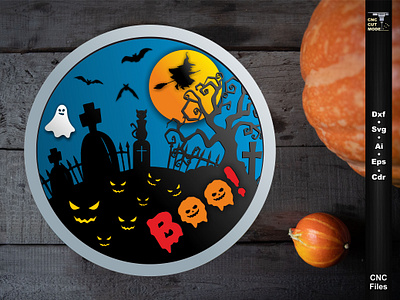 Halloween sign design halloween sign laser cutting template