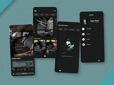 Car Seat Gallery (MerdekaJok) branding ui