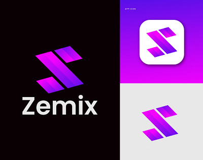 Z Modern Letter Logo | Modern letter Z logo | Z logo (for Zemix) abstract logo branding graphic design graphicdesigner graphics design logo logo design business logofolio z letter z letter logo z logos