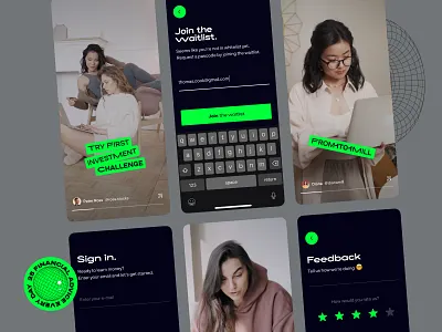 PRSPR financial app (Design + Prototype + MVP) app blockchain design finance interface social network ui