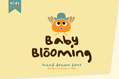 Baby Blooming display font