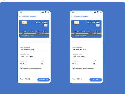 Credit Card checkout