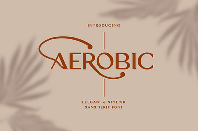 Aerobic sans serif