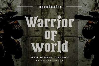 Warrior of World serif