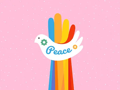 Abstract poster peace dove abstract background design dove equality graphic design illustration international peace day love peace poster retro support vector vintage world peace