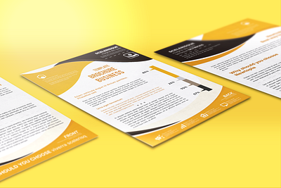 Corporate Business Flyer brochure design