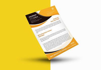 Corporate Business Flyer brochure design