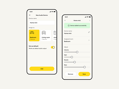 Smart Home Control App app ios ui uidesign ux uxdesign