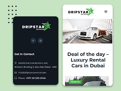 Drip Star design logo ui ux