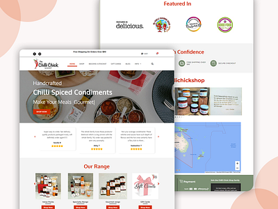 Chilli Chick design logo ui ux