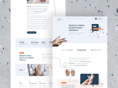 Concept: Medical Website concept design diagnosis doctor healthcare home page hospital landing page medical medicine modern patient site ui ux webdesign website