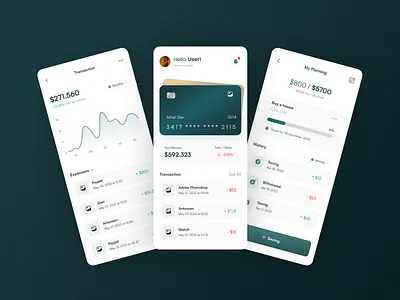 Banking App Interface best shot bestshot branding design illustration landing page logo ui uiux vector