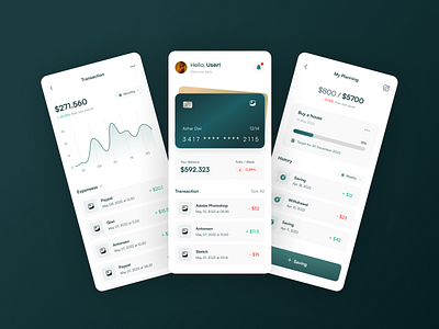 Banking App Interface best shot bestshot branding design illustration landing page logo ui uiux vector
