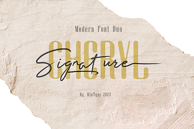 CHERYL Signature banner branding brush business cover design graphic design illustration logo magazine movie music photography script serif signature social media vector