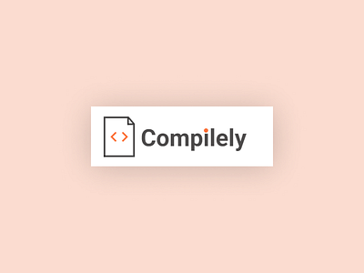Compilely Logo branding github logo ui