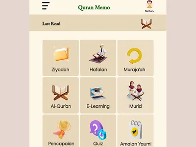 QUR'AN APPS 3d app apps dashboard islamic islamic app islamic apparel islamic appeal islamic culture islamic society islamic ui quran ui user experiences user interfaces web
