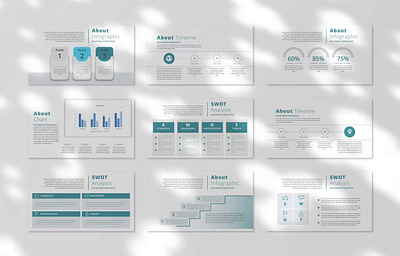 Free Louisa PowerPoint analysis annual branding chart clean corporate demonstration design designposter graphic design illustration keynote pitchdeck portfolio powerpoint report startup tech ui vector