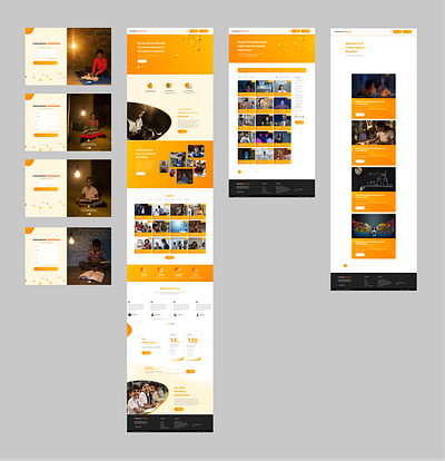 Innovative Pathshaala - Website Revamp adobe xd branding elearning figma graphic design interface design logo ui user research