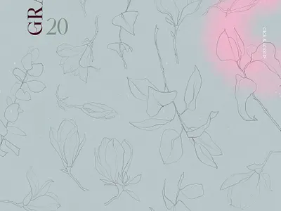 Magnolia & Eucalyptus aquarelle botanicals prints design eucalyptus fashion prints floral illustration fresh flowers hand drawn floral illustration meadow florals modern floral nature colors pink flowers scrapbook paper spring design spring illustration springtime textile design wedding design wedding invitation