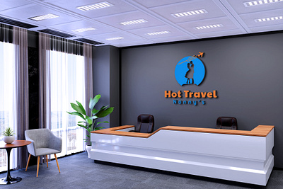 Hotel and Travel Logo Design 3d animation app art bannerdesign brandidentity branding corporate design design graphic design icon illustration logo logo design logodesign type typography ui ux vector