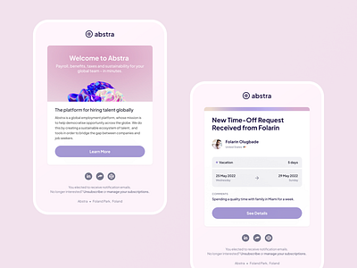 Transaction Emails clean design email interface mail newsletter transaction ui web web ui