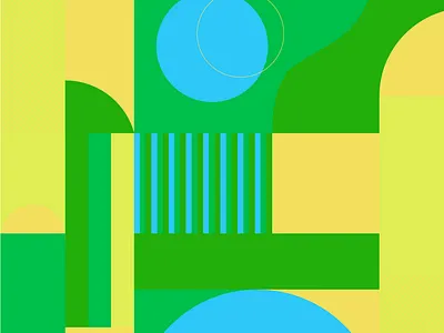 Composition & color branding color design flat design geometric graphic design illustration inspiration minimal shapes vector