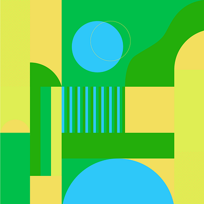 Composition & color branding color design flat design geometric graphic design illustration inspiration minimal shapes vector