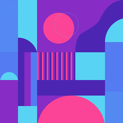 Composition & color branding design flat design graphic design illustration minimal vector
