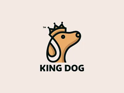 KING DOG bra brand icon design designinspiration graphicdesigner icon logo logo icon