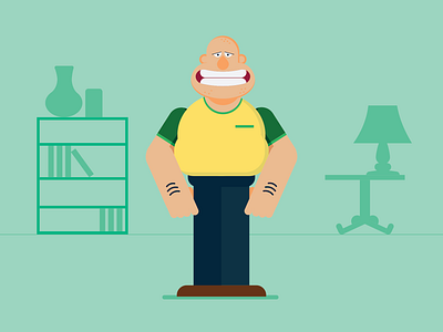 Happy day character characterdesign drawing flat design illustration vector