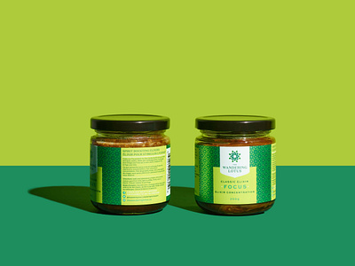 The Wandering Lotus Packaging Design branding design graphic design