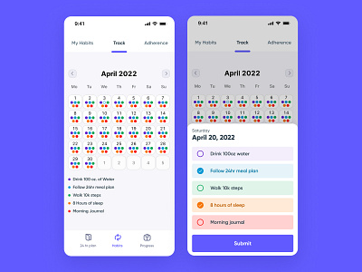 Habit Tracking App calendar calendar app calendar picker habit habit app habit calendar habit tracking habit tracking app habits widget