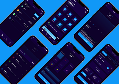 Bridge App(Dark mode) cr crypto crypto app dark mode graphic design ui ui design