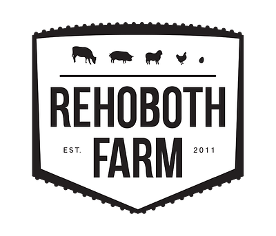 Rehoboth Farms Crest Logo design graphic design logo